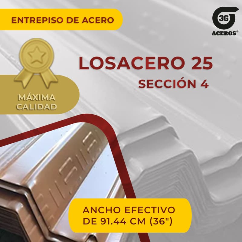 Losacero Ternium Mejor Precio En Monterrey La Bodeguita L Minas Aceros Y Perfiles